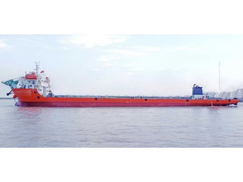 出售2021年造6100吨近海前驾驶前跳板甲板货船