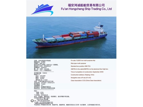 【各种类型散货船、多用途船出售】热销中,供您挑选!图2