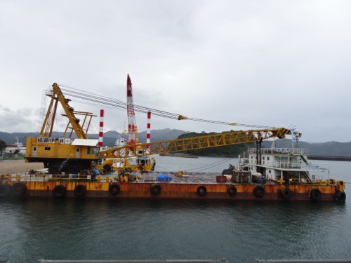日本 建造 300t 全回转 起重船 (非自航 浮吊船)图6
