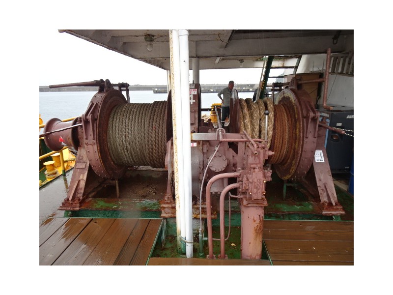 日本 建造 300t  全回转 起重船 （非自航 浮吊船）