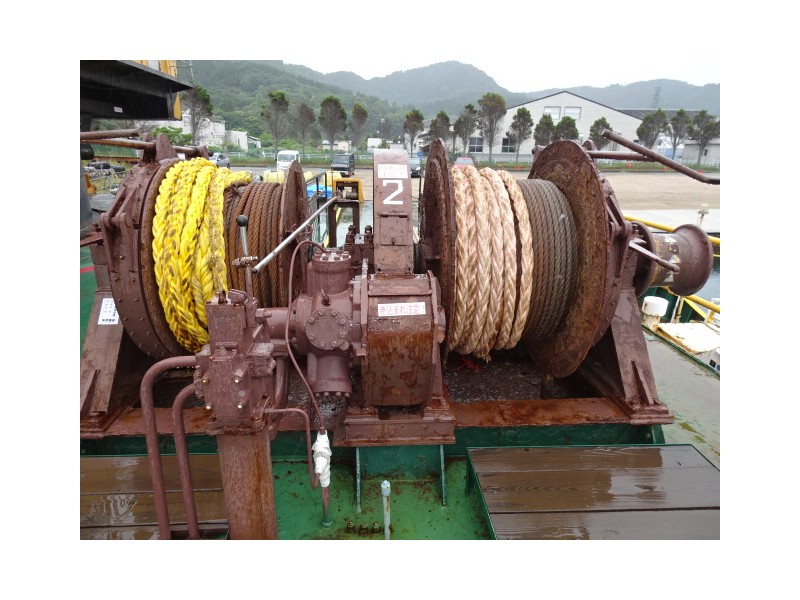 日本 建造 300t  全回转 起重船 （非自航 浮吊船）