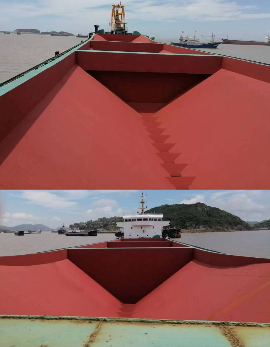 低价出售：4500吨沿海自卸砂船 建造年份：2019年 建造地址： 中国