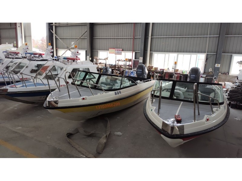 雅特Yat605型冲锋舟  高速艇  救援船 玻璃钢船艇 - 图片 4