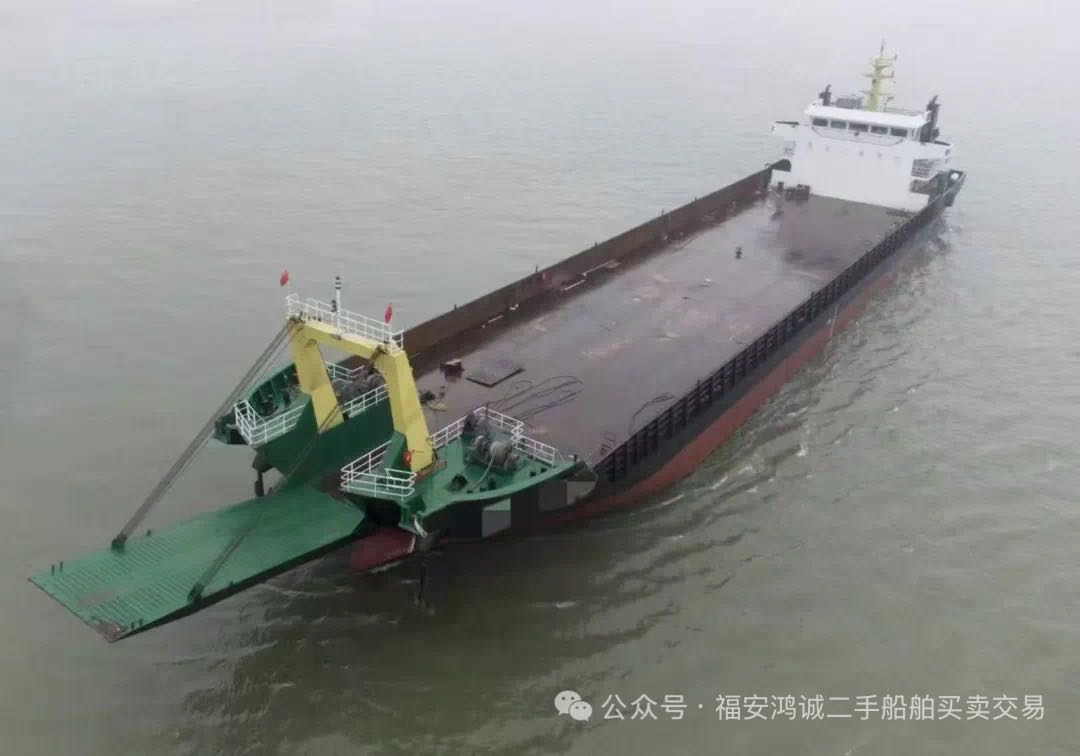 出售：3600吨在航甲板货船 （前跳板后驾驶） 建造年份：2023年 建造地址：中国 江苏 - 图片 2