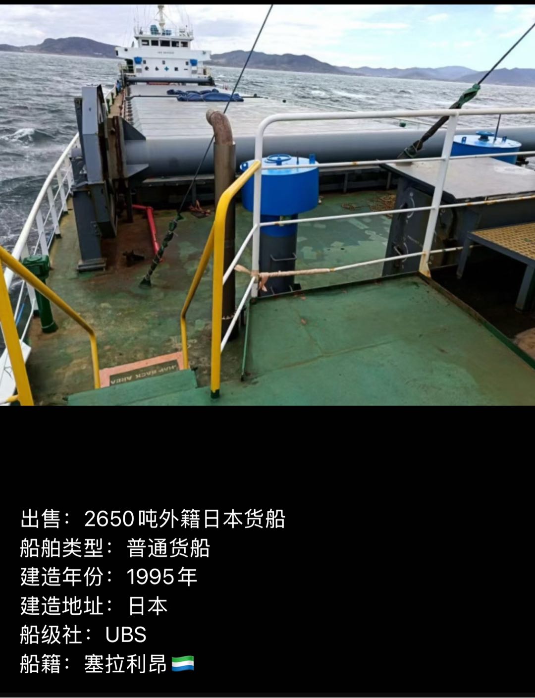 出售 多艘日本多用途集装箱船 - 图片 4