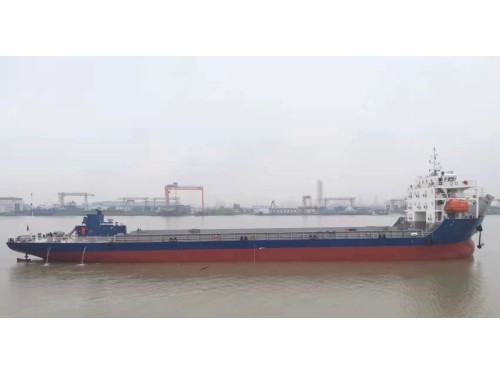 2021年建造5490吨甲板船出售图1