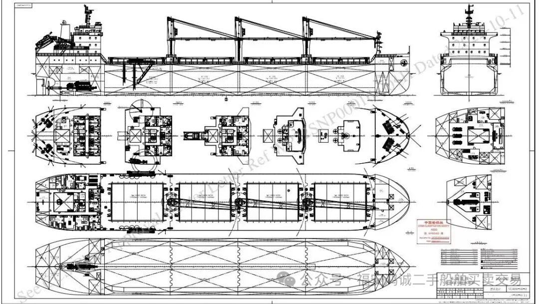 出售：16900吨双壳散货船 船舶基本信息： 船舶类型: 散货船 (Bulk Carrier) 建造年份: 2025年