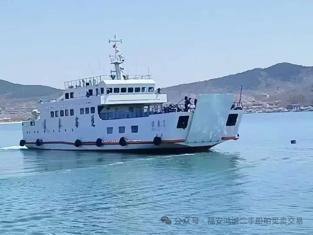 出售：客滚船188客+ 6车 船舶类型：客滚船 建造年份：2012年8月 建造地址：中国 大连