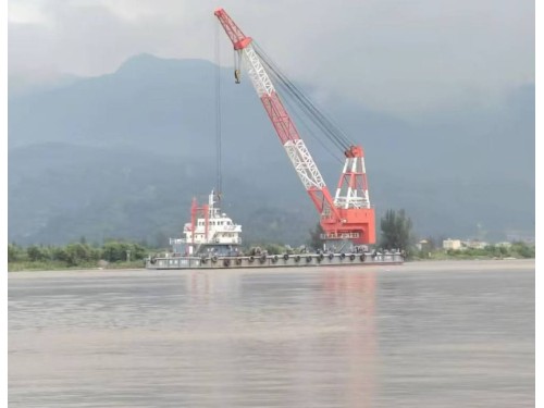 出售:200吨自航浮吊起重船 建造年份:2015年 建造地址:中国 江苏图1