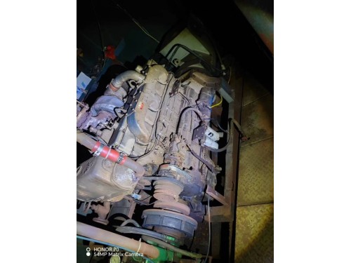 出售自家500吨闽南型精品供水船,主机K38~1200马力怜包开航图2