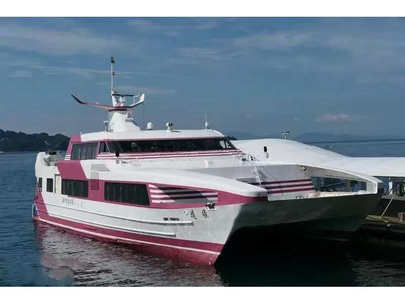 日本建造的 高速 铝合金  渡船