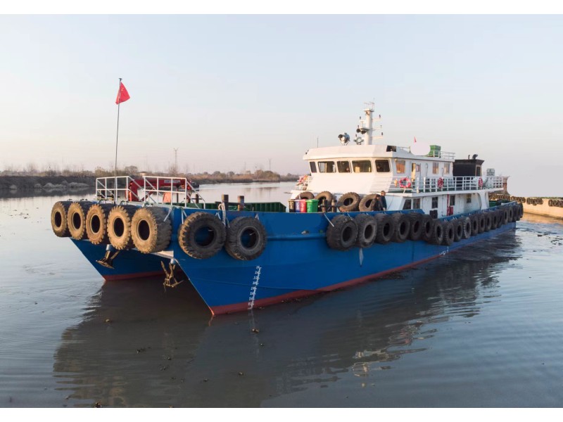 出售2023年造39米近海双体交通船 风电运维船  国内ZC