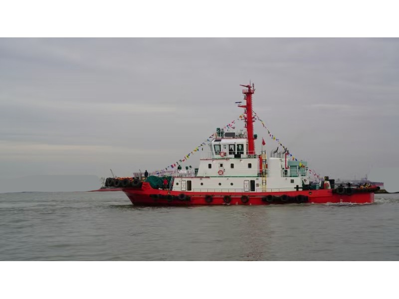 出售2024年造5000马力沿海全回转拖轮 国内CCS检验