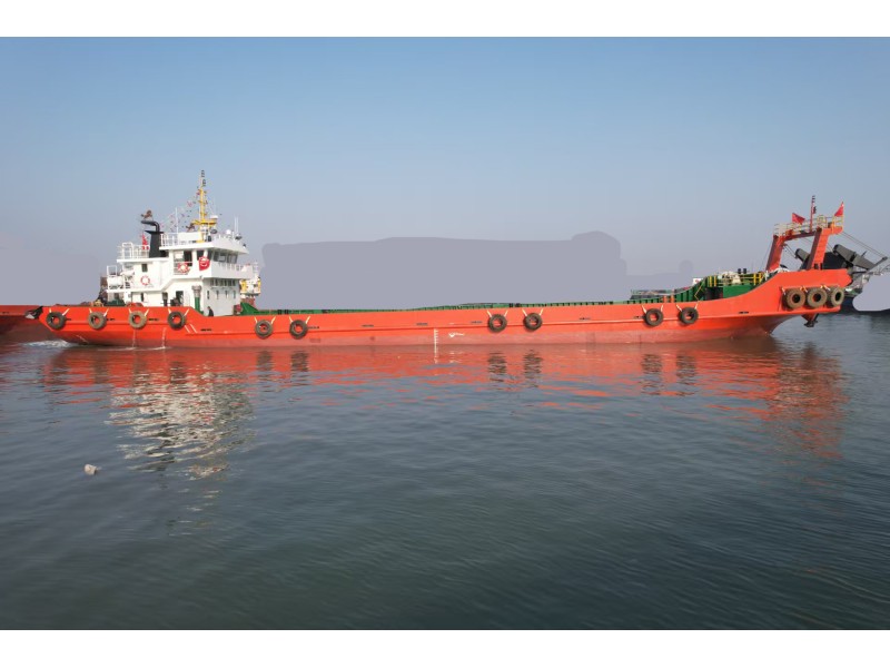 出售2023年600吨沿海后驾驶甲板货船