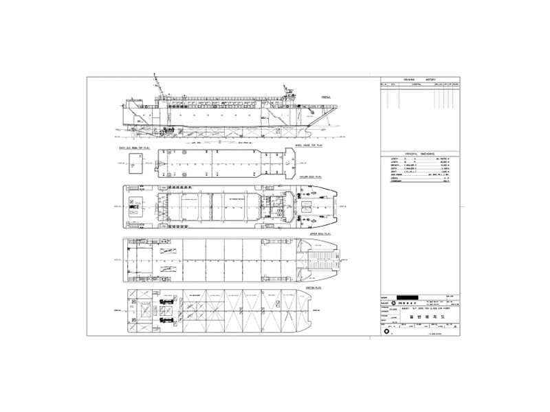韩国建造 LCT (汽车渡轮）