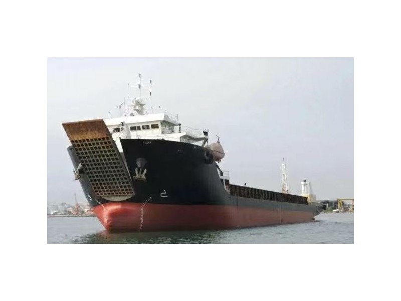 出售2016年造5200吨近海前驾驶多用途甲板货船
