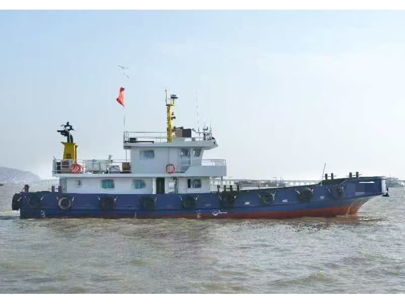 出售2024年造26米沿海平头钢质交通船