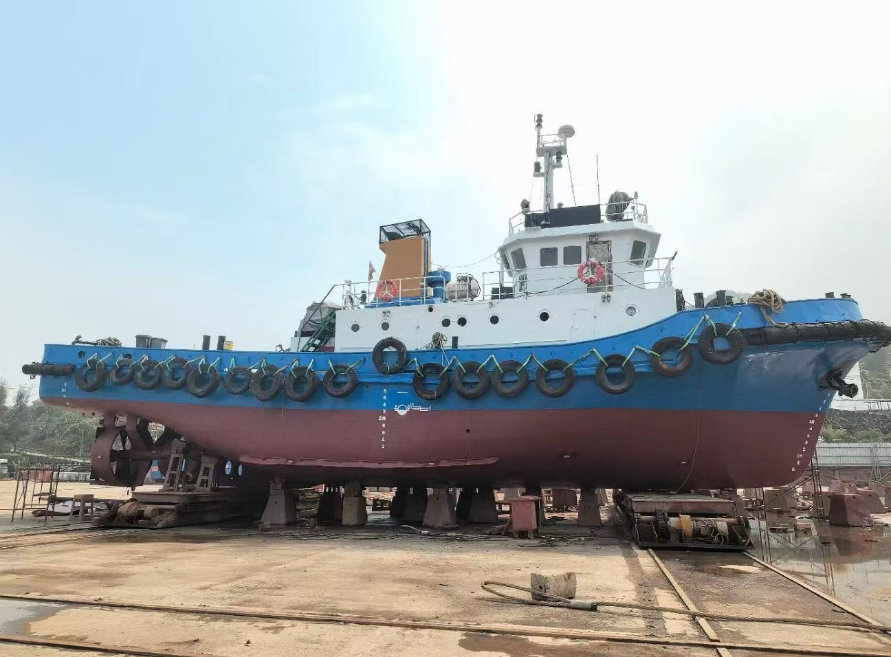 出售：1500马力普通拖轮 船舶类型：普通推（拖）船 建造年份：2009年2月 建造地地：中国 福建