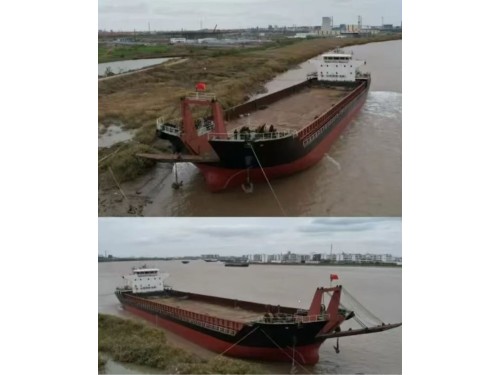 出售：5700吨甲板货船 前跳板/后驾驶/ 建造年份：2018年 建造地址：中国 江苏图1
