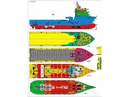 出售：85M新型电推多用途工作船 船舶类型：CCS级多用途工作船图2
