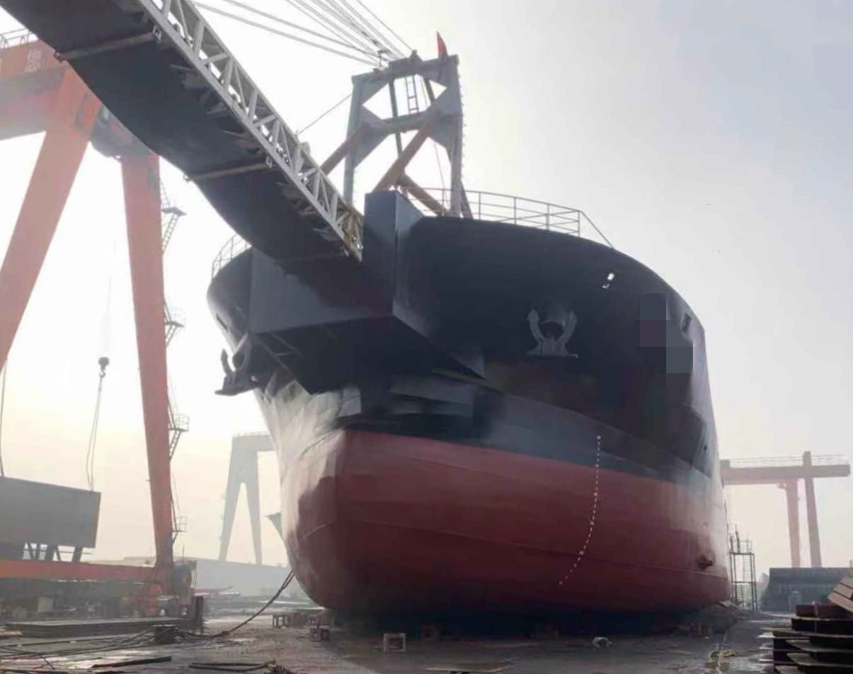 精品 5890吨沿海自卸砂船 建造年份：2022年 建造地址：中国