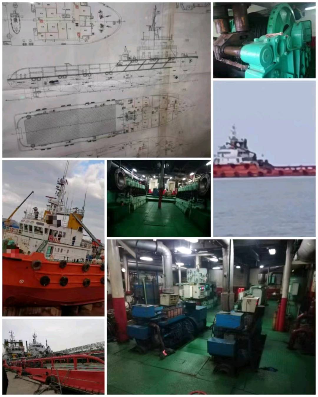 出售4000马力三用拖轮For sale 4000 HP Tugboat