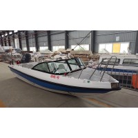 雅特船舶工厂直供6.05米玻璃钢敞开快艇/高速艇