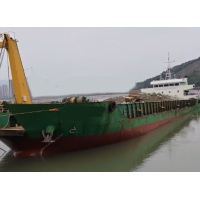 出售2020年造5000吨沿海后驾驶前跳板甲板货船