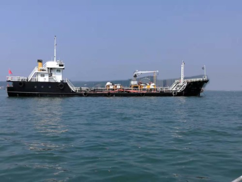 出售2012年造580吨沿海双底单壳浮油回收船图1