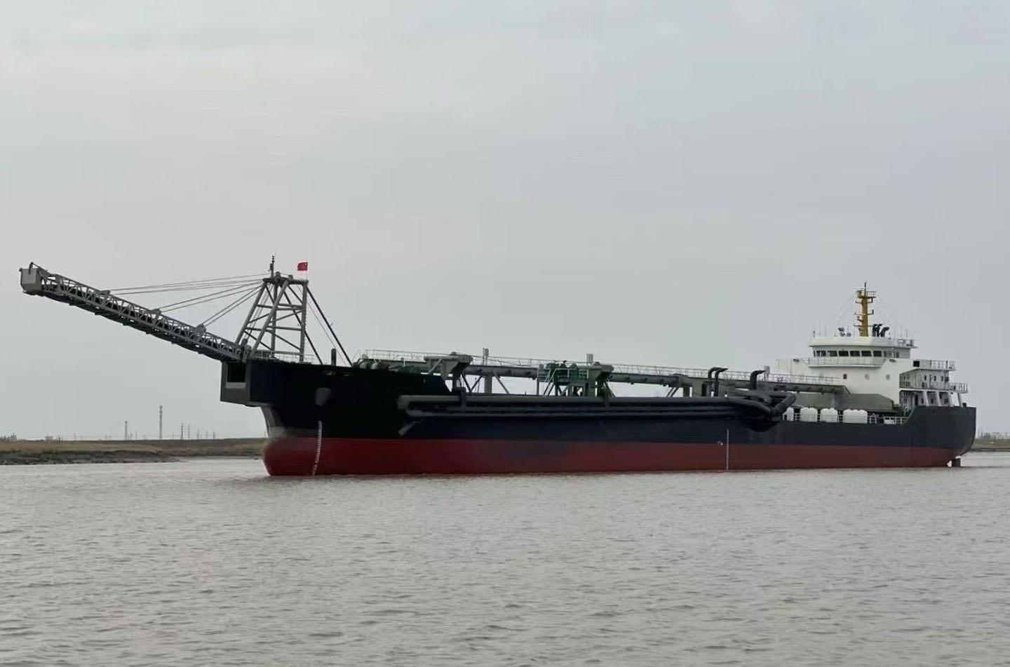 12000吨沿海自吸自卸砂船出售  2022年｜中国建造