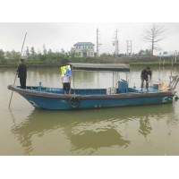 6年玻璃钢近海小船，手续干净