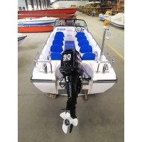 雅特船舶工厂直供6.36米玻璃钢敞开快艇/高速艇