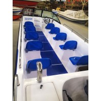 雅特船舶工厂直供6.36米玻璃钢敞开快艇/高速艇