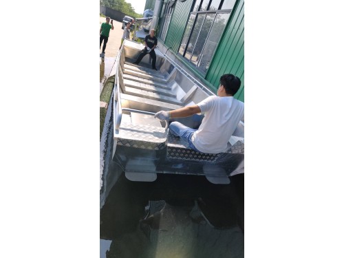 铝镁合金  平头平渔船底图2