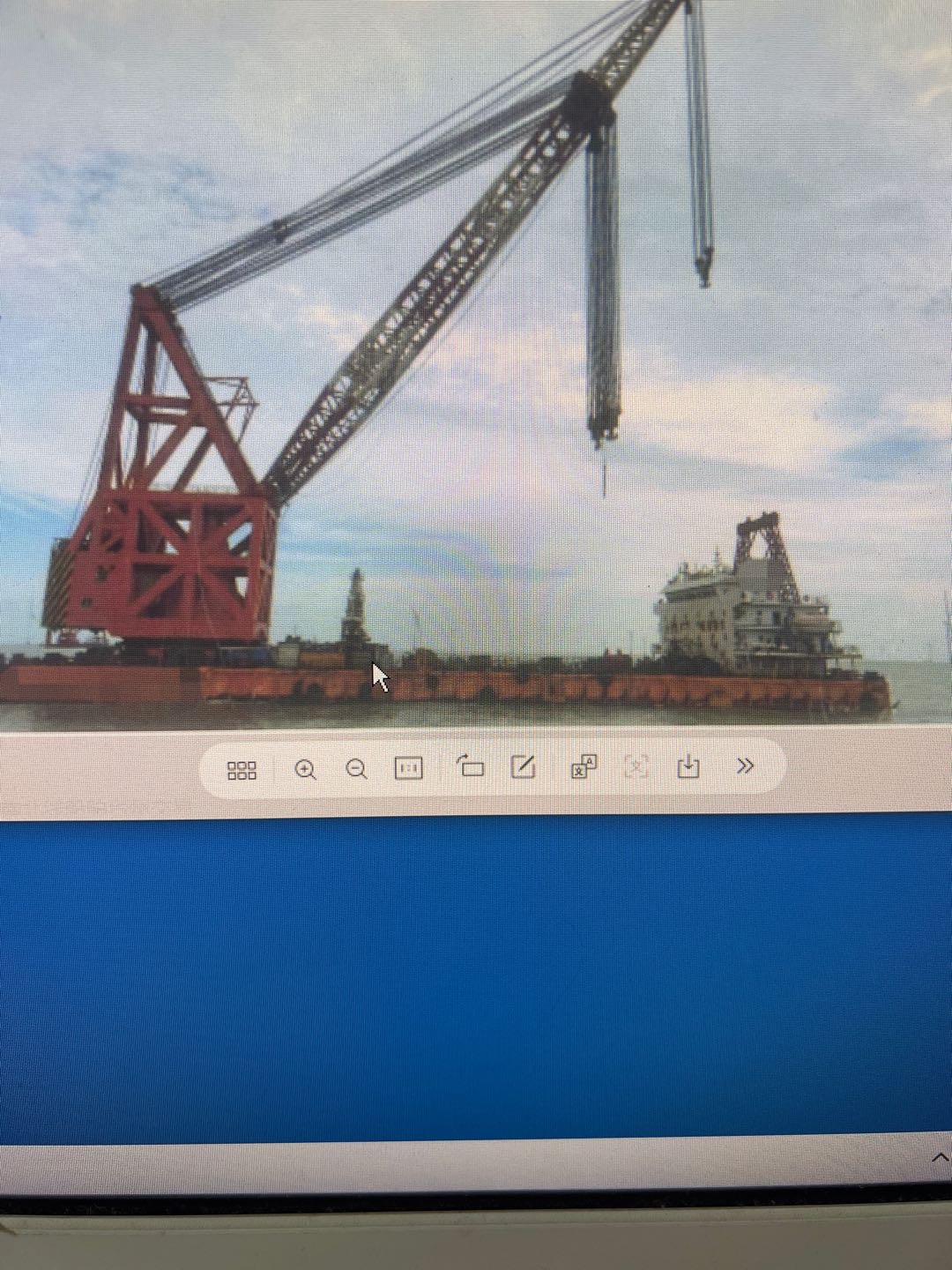 售1500吨全回转起重船