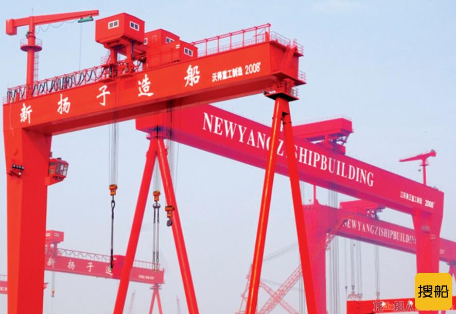 达飞轮船与扬子江船业签署5+5艘5500TEU巴拿马型集装箱船订单