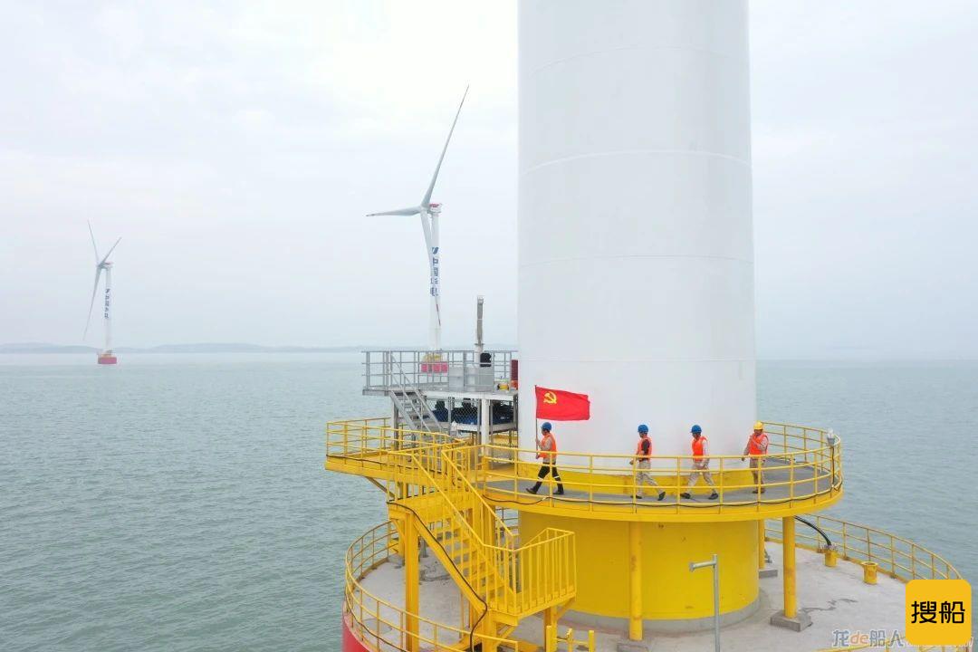 海上风电首次应用!中国华电自主可控6.2MW海上风电主控系统投运