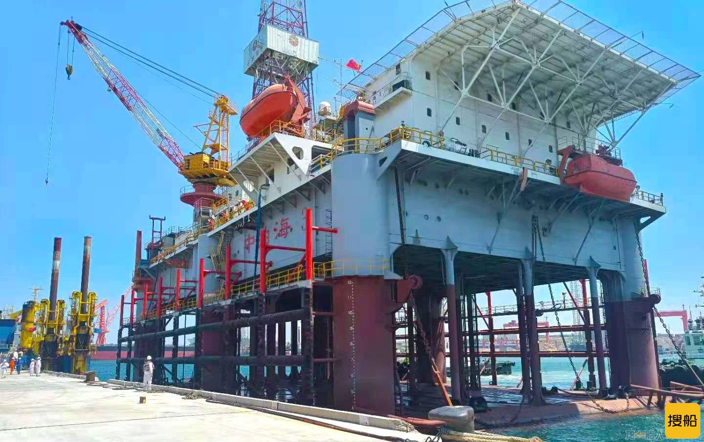 威海金陵承接“中油海3”平台改造项目