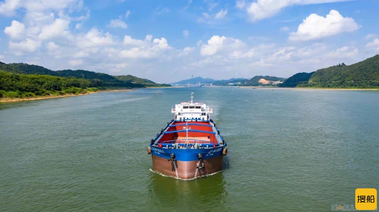 中船广西所属桂船公司“达峰3001”完成试航