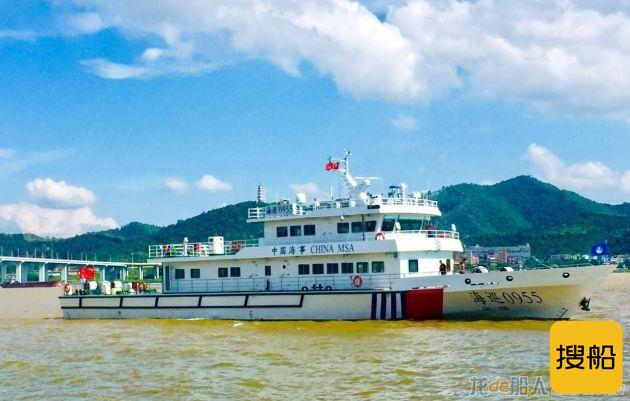 西江最大海事执法船“海巡0955”列编肇庆海事