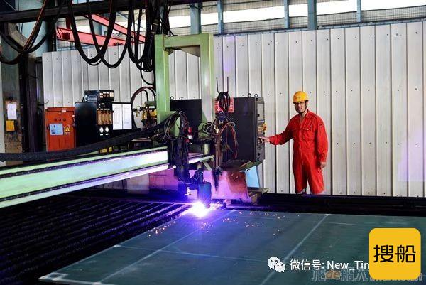 新时代造船26#210000吨散货船开工建造