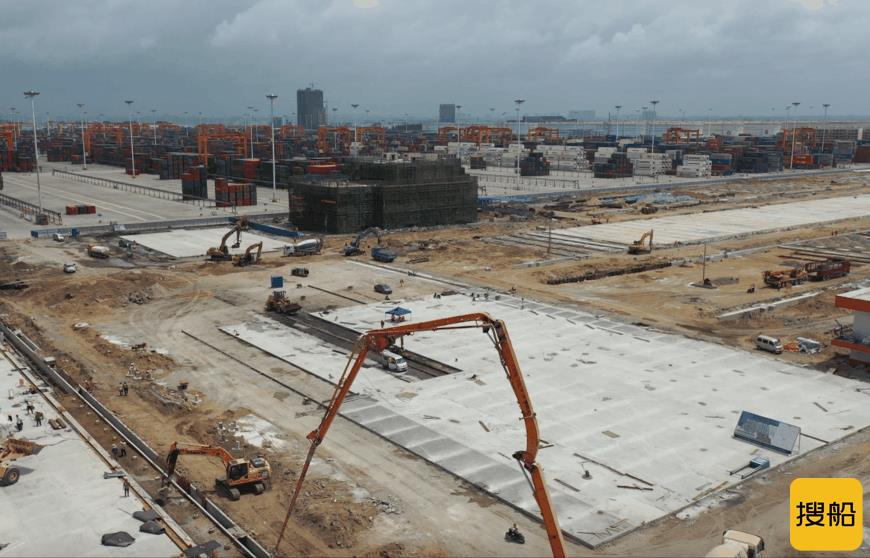钦州港自动化集装箱码头完成改造