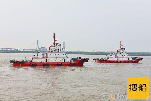 镇江船厂交付2艘公共应急消防船
