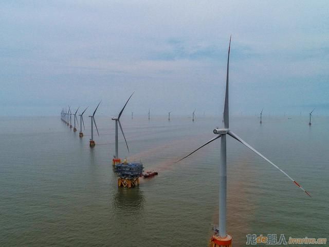 浙江省最大海上风电场群开始正式并网