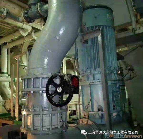 华润大东完成乾瑞轮脱硫塔系统改装工程