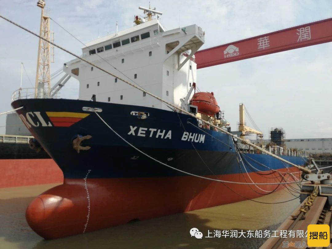 华润大东完成“西塔布姆”轮修理工程