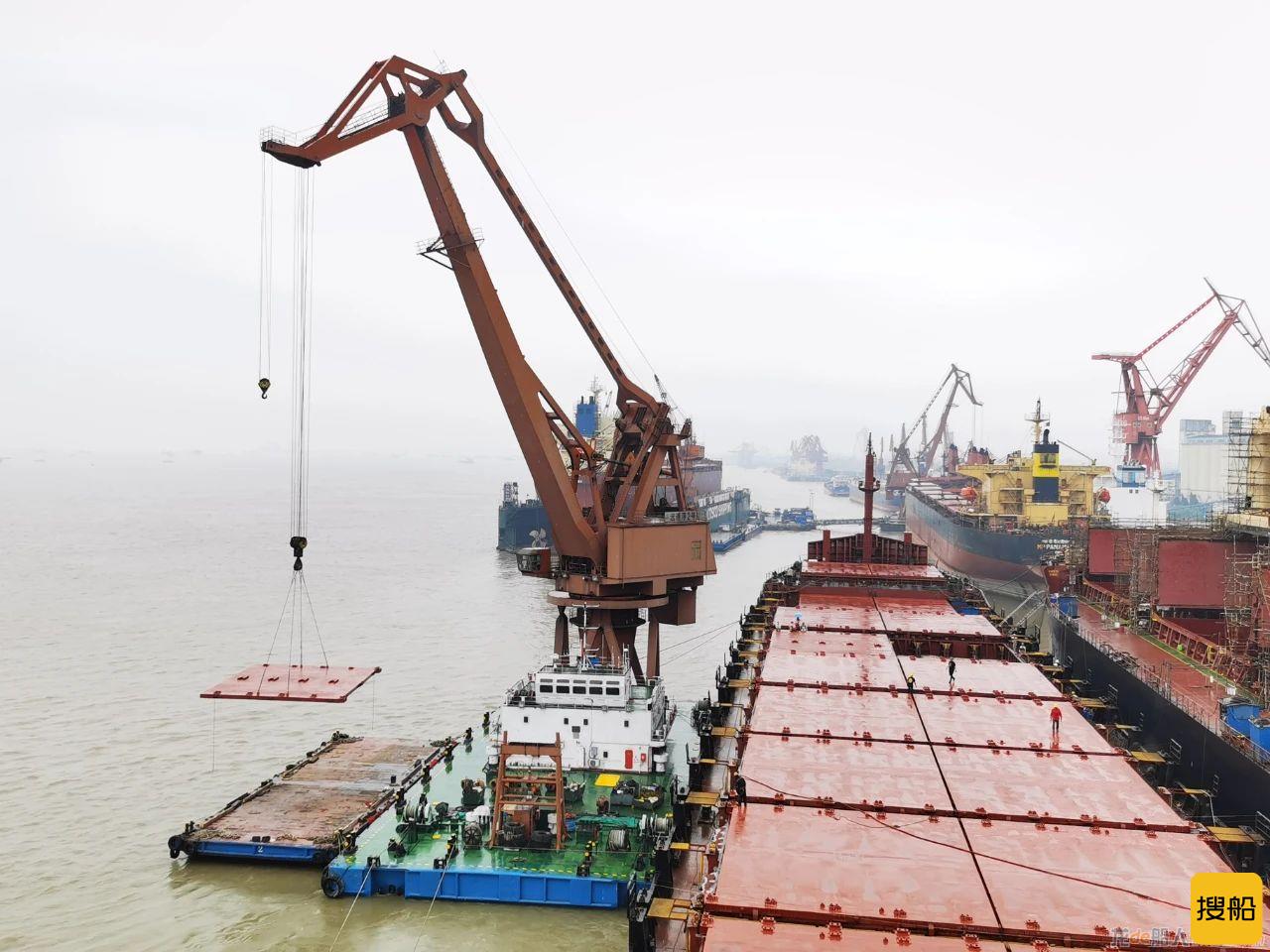 南通中远海运船务承接美国PASHA公司修理船舶“地平线”轮开航