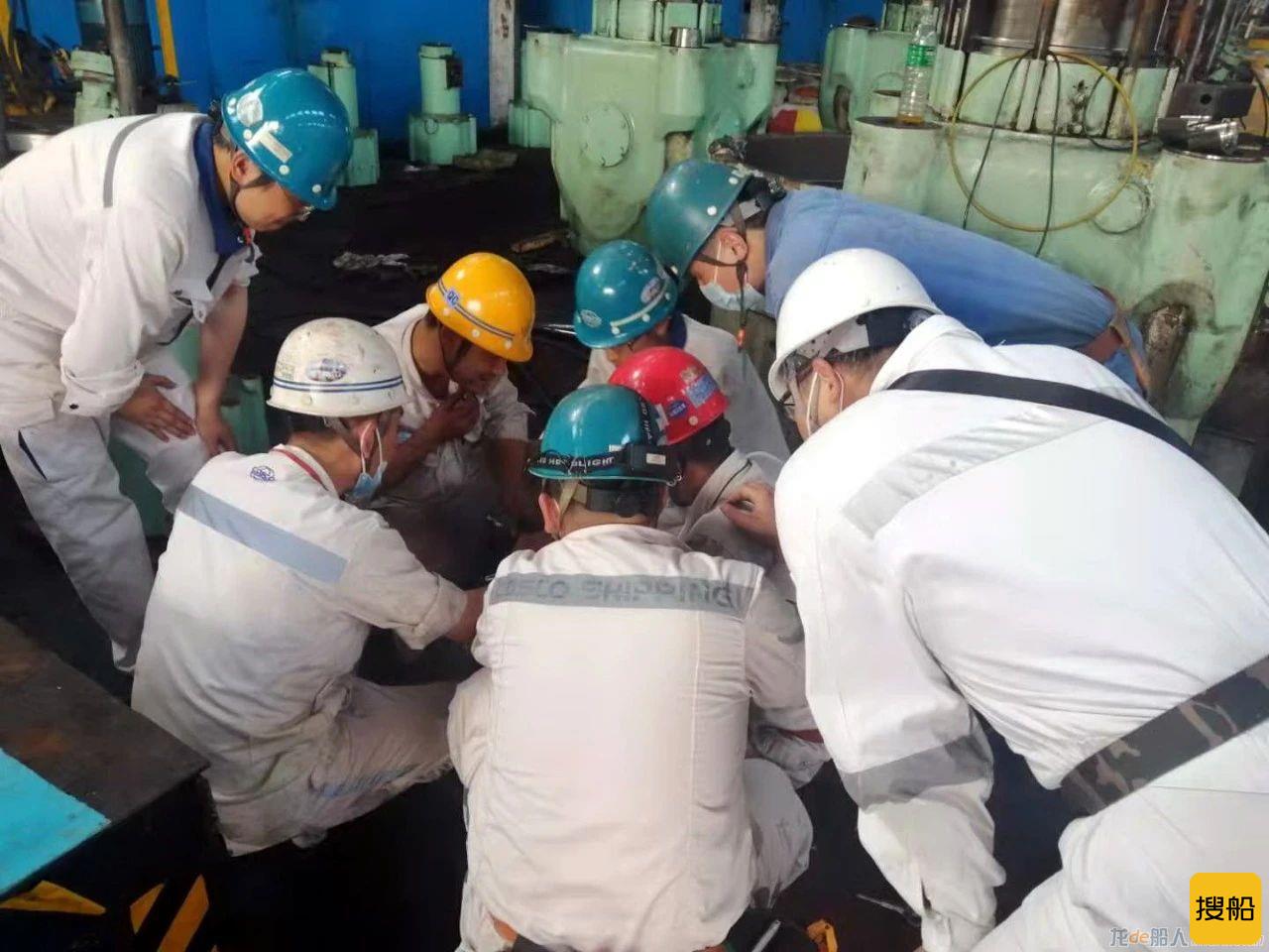 上海中远海运重工完成“彼格莉”轮修理工程