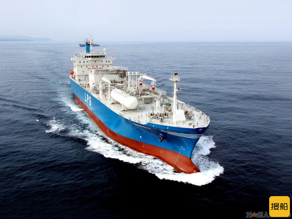 韩国造船及海洋工程公司获3艘LPG运输船造船合同