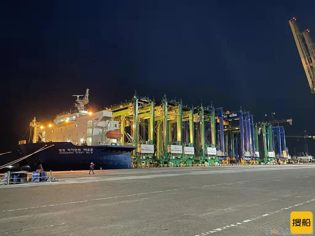 振华重工印度子公司连续完成三个项目卸船